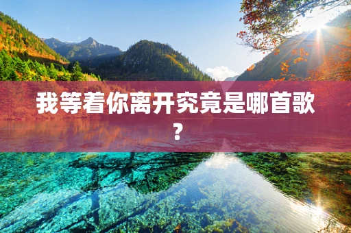 我等着你离开究竟是哪首歌？