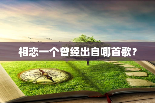 相恋一个曾经出自哪首歌？