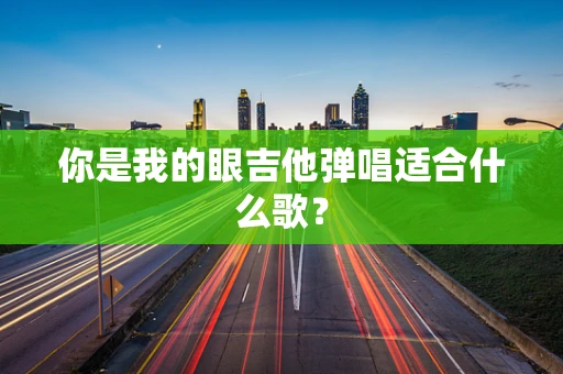 你是我的眼吉他弹唱适合什么歌？