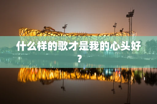 什么样的歌才是我的心头好？