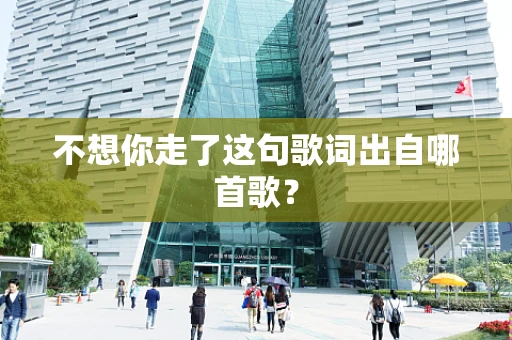 不想你走了这句歌词出自哪首歌？