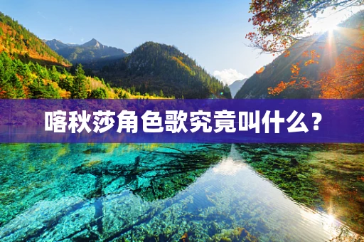 喀秋莎角色歌究竟叫什么？
