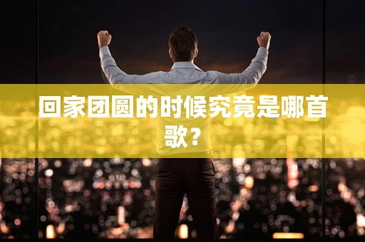 回家团圆的时候究竟是哪首歌？