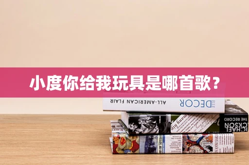 小度你给我玩具是哪首歌？