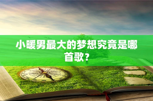 小暖男最大的梦想究竟是哪首歌？