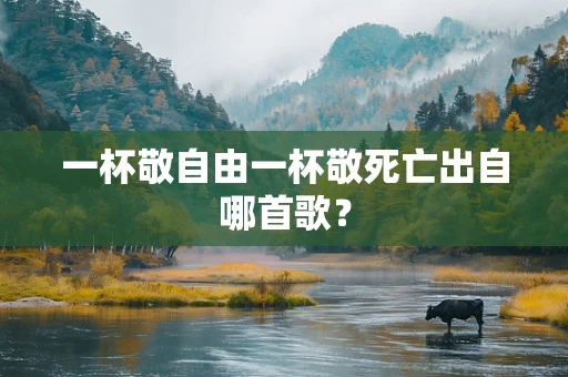 一杯敬自由一杯敬死亡出自哪首歌？