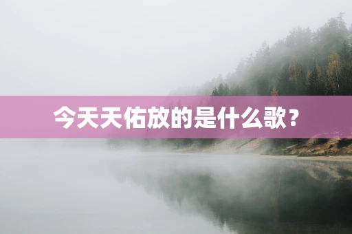 今天天佑放的是什么歌？