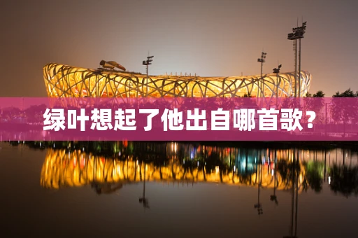 绿叶想起了他出自哪首歌？