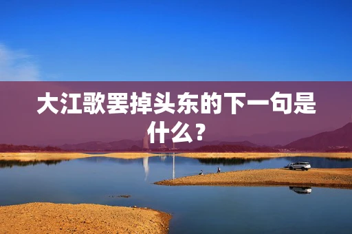 大江歌罢掉头东的下一句是什么？