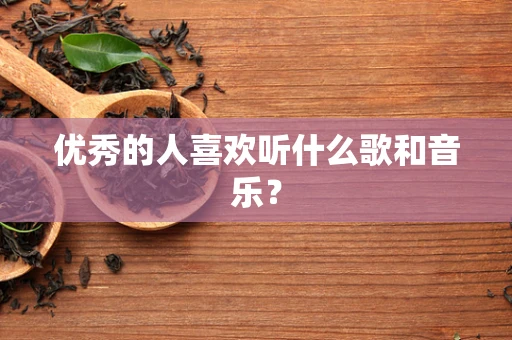 优秀的人喜欢听什么歌和音乐？