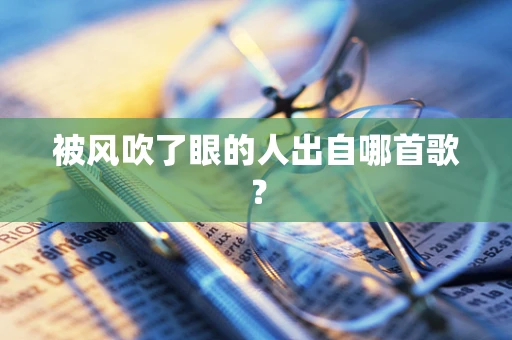 被风吹了眼的人出自哪首歌？
