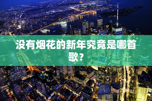 没有烟花的新年究竟是哪首歌？