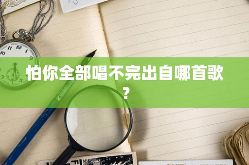 怕你全部唱不完出自哪首歌？