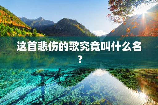这首悲伤的歌究竟叫什么名？