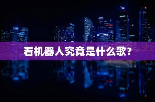 看机器人究竟是什么歌？