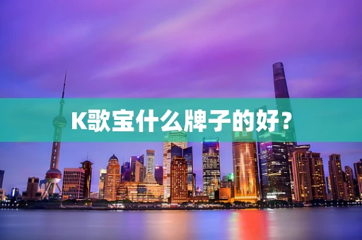 K歌宝什么牌子的好？