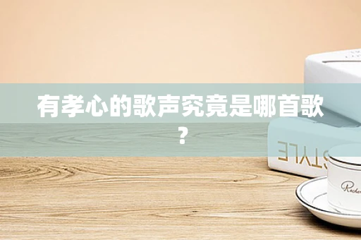 有孝心的歌声究竟是哪首歌？