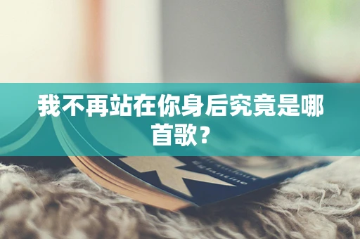 我不再站在你身后究竟是哪首歌？