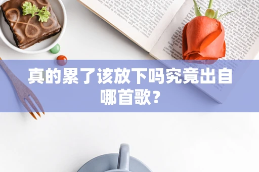 真的累了该放下吗究竟出自哪首歌？