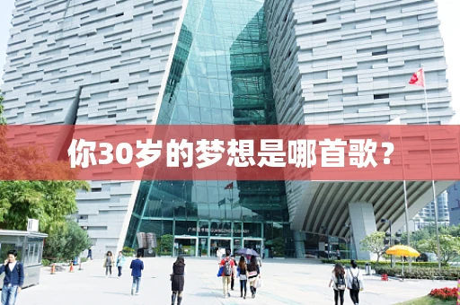 你30岁的梦想是哪首歌？