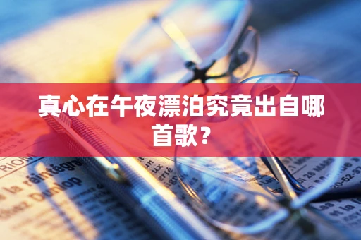 真心在午夜漂泊究竟出自哪首歌？