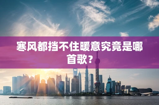 寒风都挡不住暖意究竟是哪首歌？