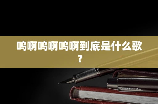 呜啊呜啊呜啊到底是什么歌？