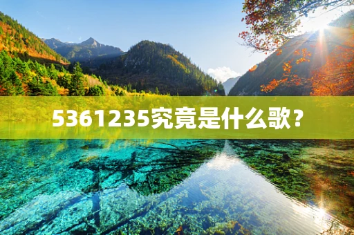 5361235究竟是什么歌？