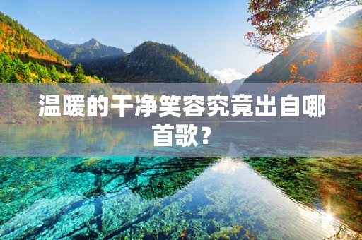 温暖的干净笑容究竟出自哪首歌？