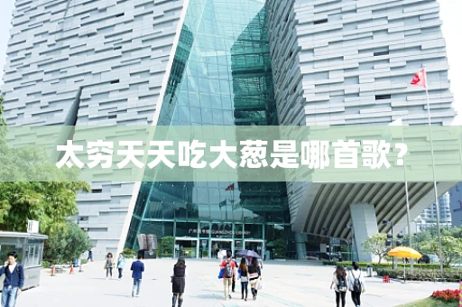 太穷天天吃大葱是哪首歌？