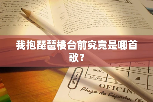 我抱琵琶楼台前究竟是哪首歌？