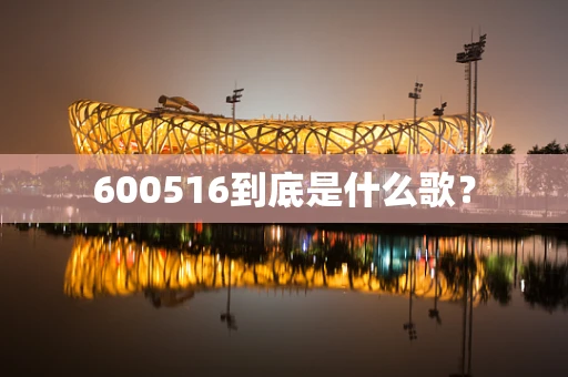 600516到底是什么歌？