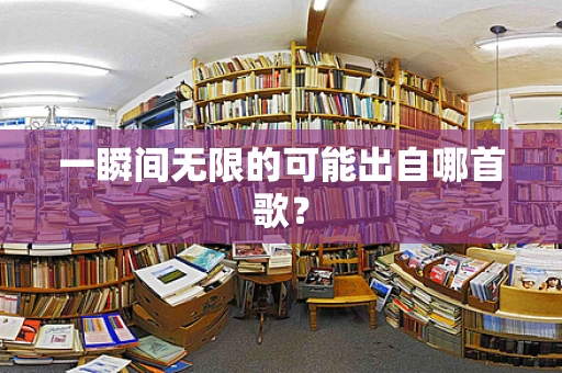 一瞬间无限的可能出自哪首歌？