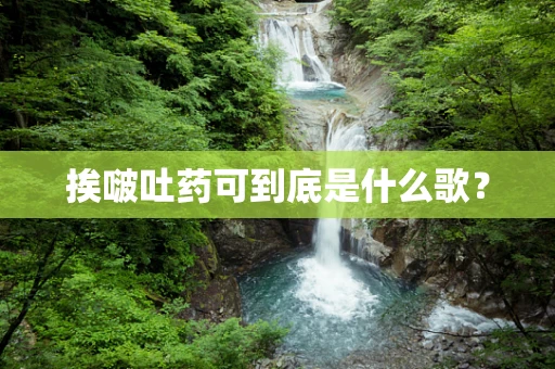 挨啵吐药可到底是什么歌？