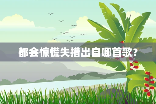 都会惊慌失措出自哪首歌？