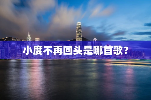 小度不再回头是哪首歌？