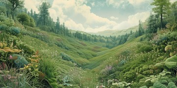 满山遍野的植物出自哪首歌？