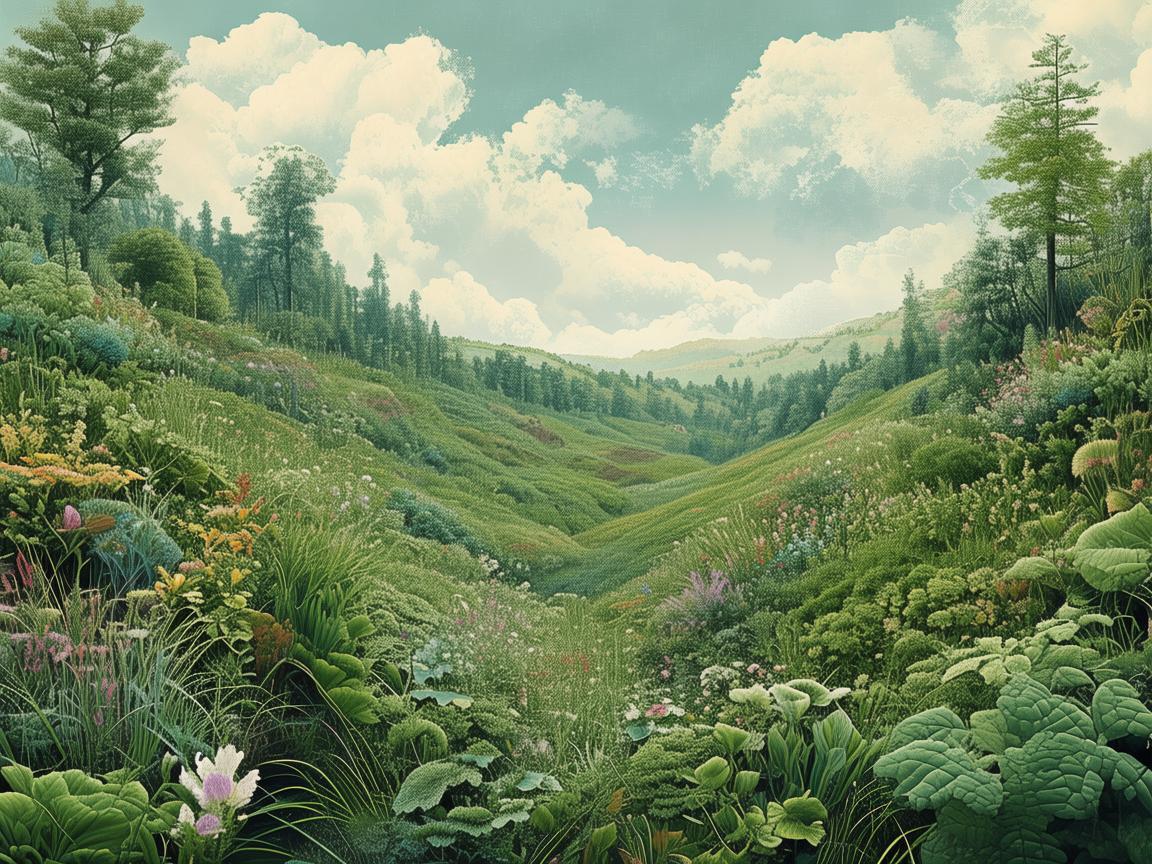 满山遍野的植物出自哪首歌？
